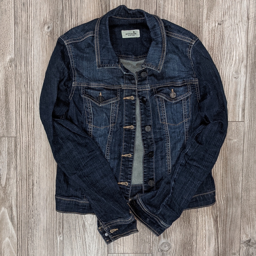 Small Denim Jacket Bootlegger "The Real McCoy"